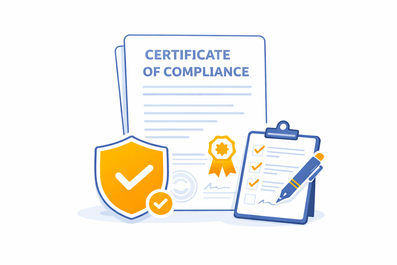 Certificate of Compliance Illustration