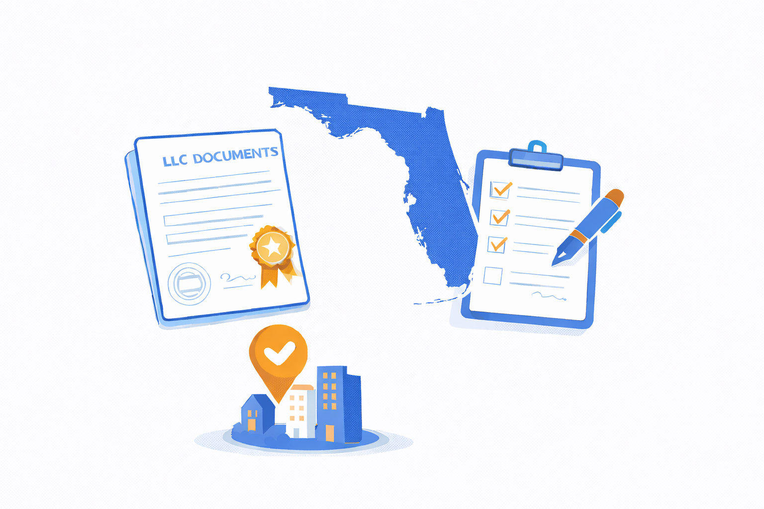Florida LLC Formation Illustration