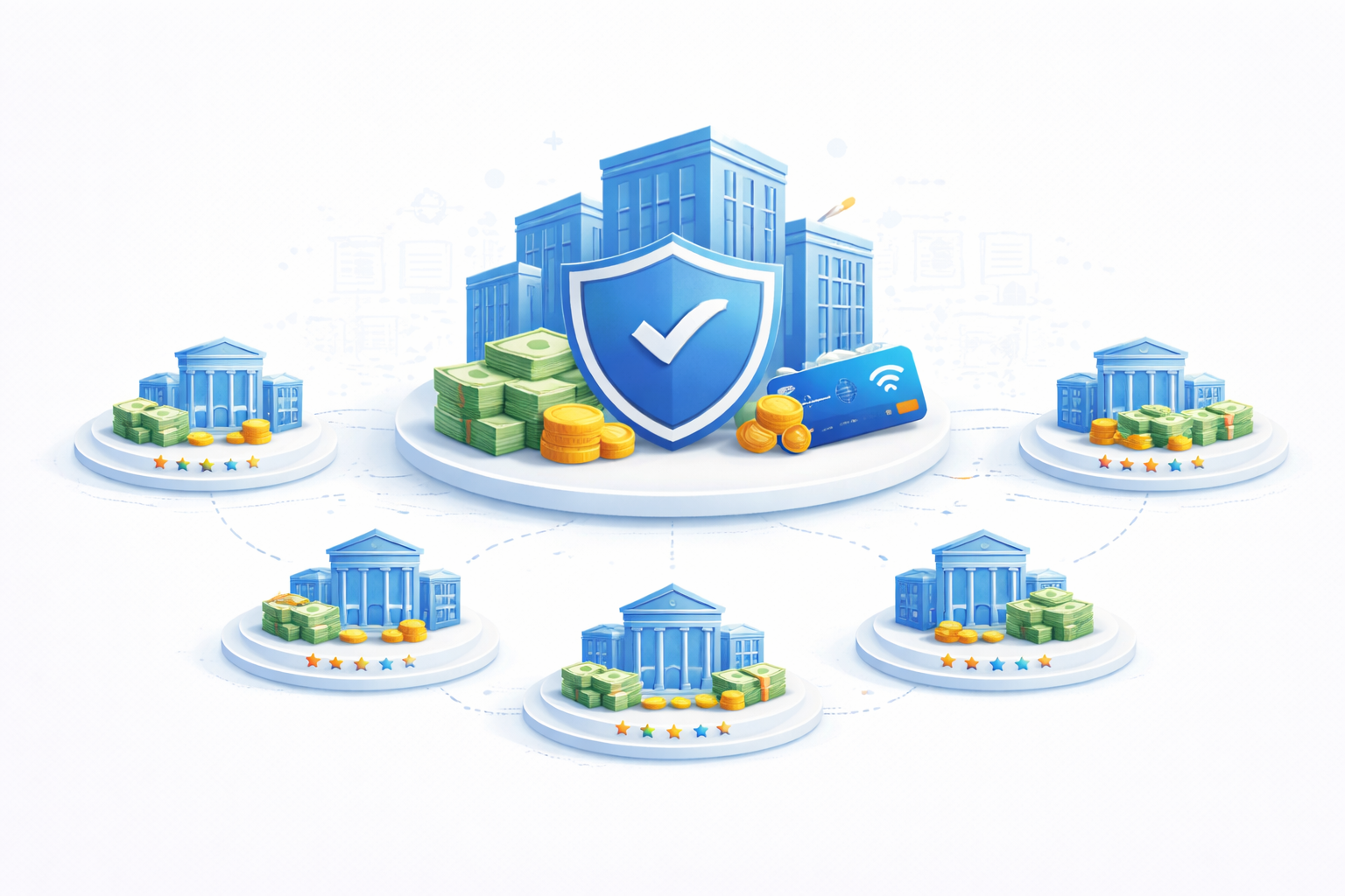 Business Banking Illustration